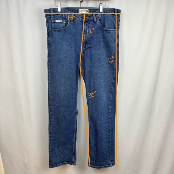 Grand River Premium Quality Straight Leg Jeans - Picture 8 of 8